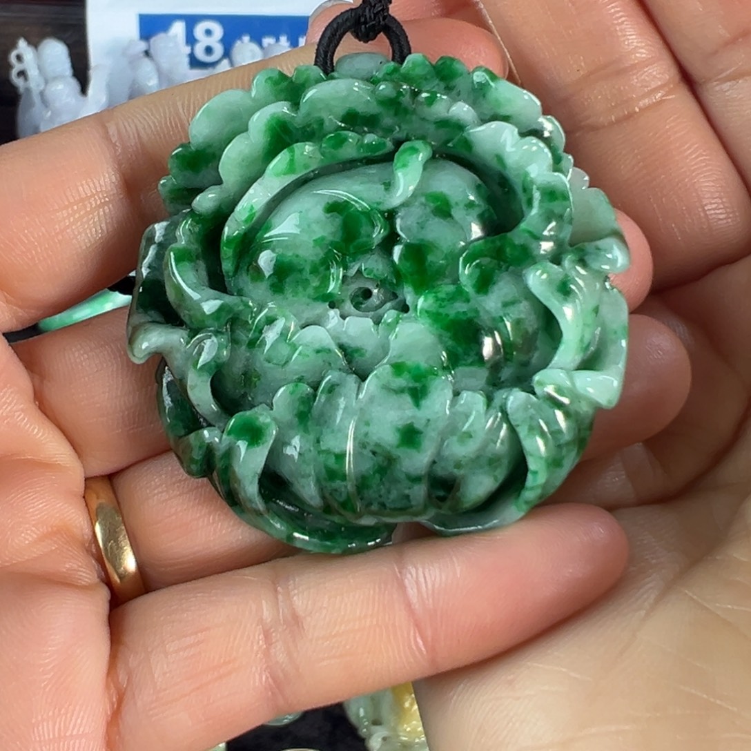 翡翠未镶嵌手镯天然翡翠挂件