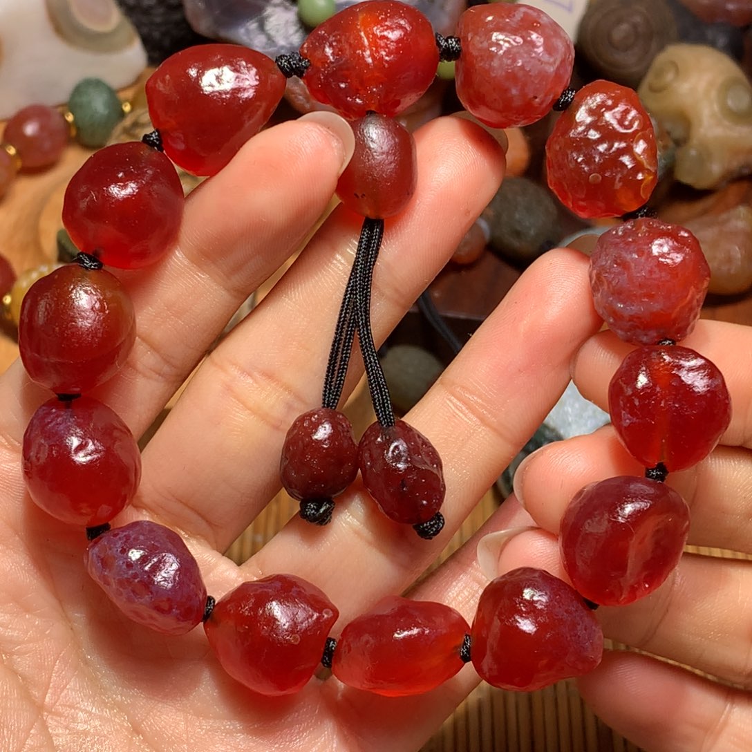 未镶嵌玛瑙/玉髓珠宝半成品