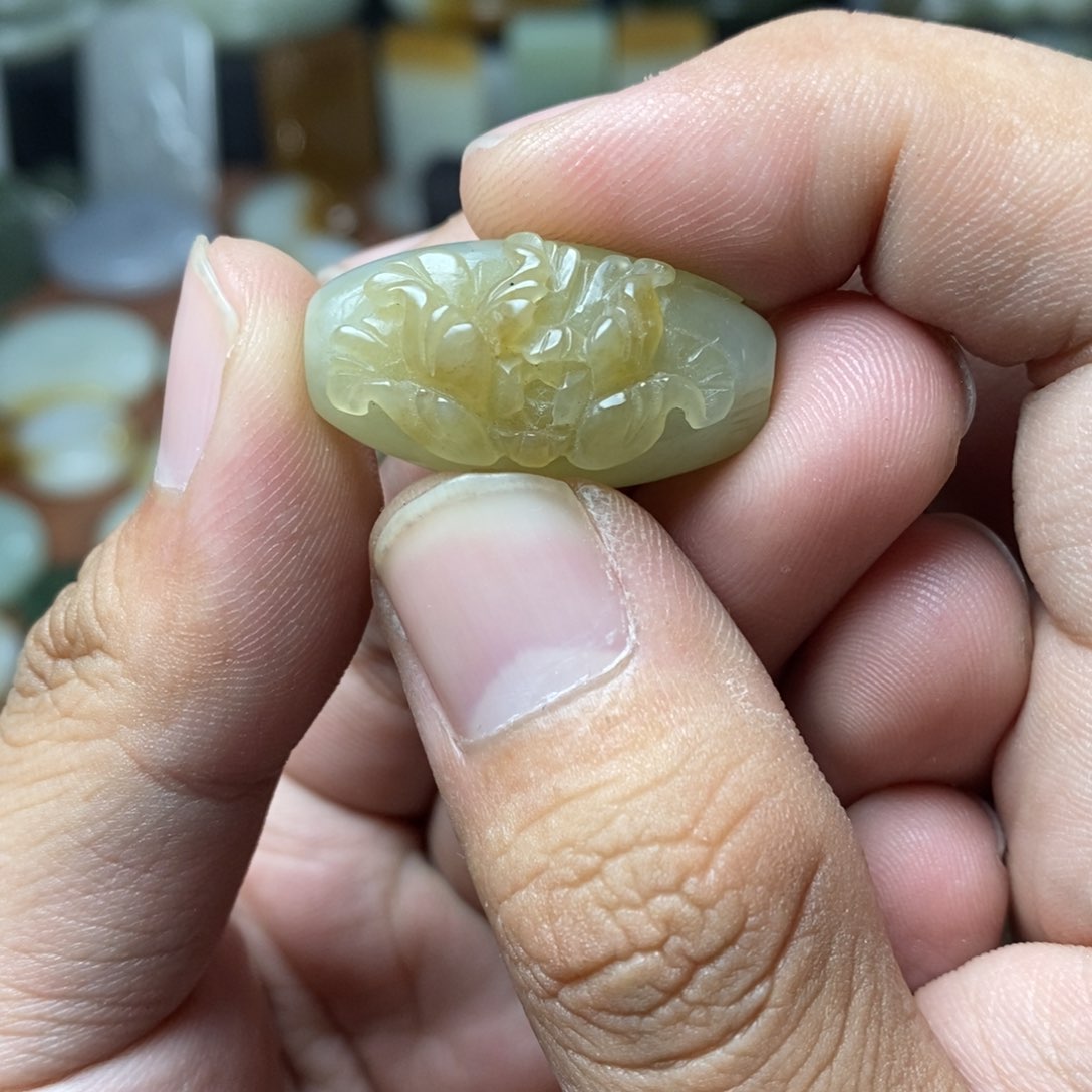 和田玉吊坠(不含链)未镶嵌