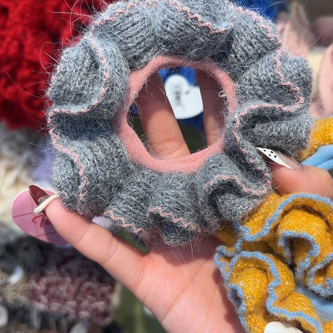 布艺铁合金灰色边