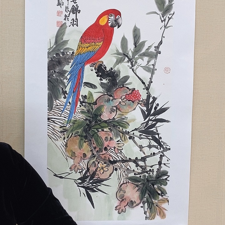 国画刘彦丰老师的佳作