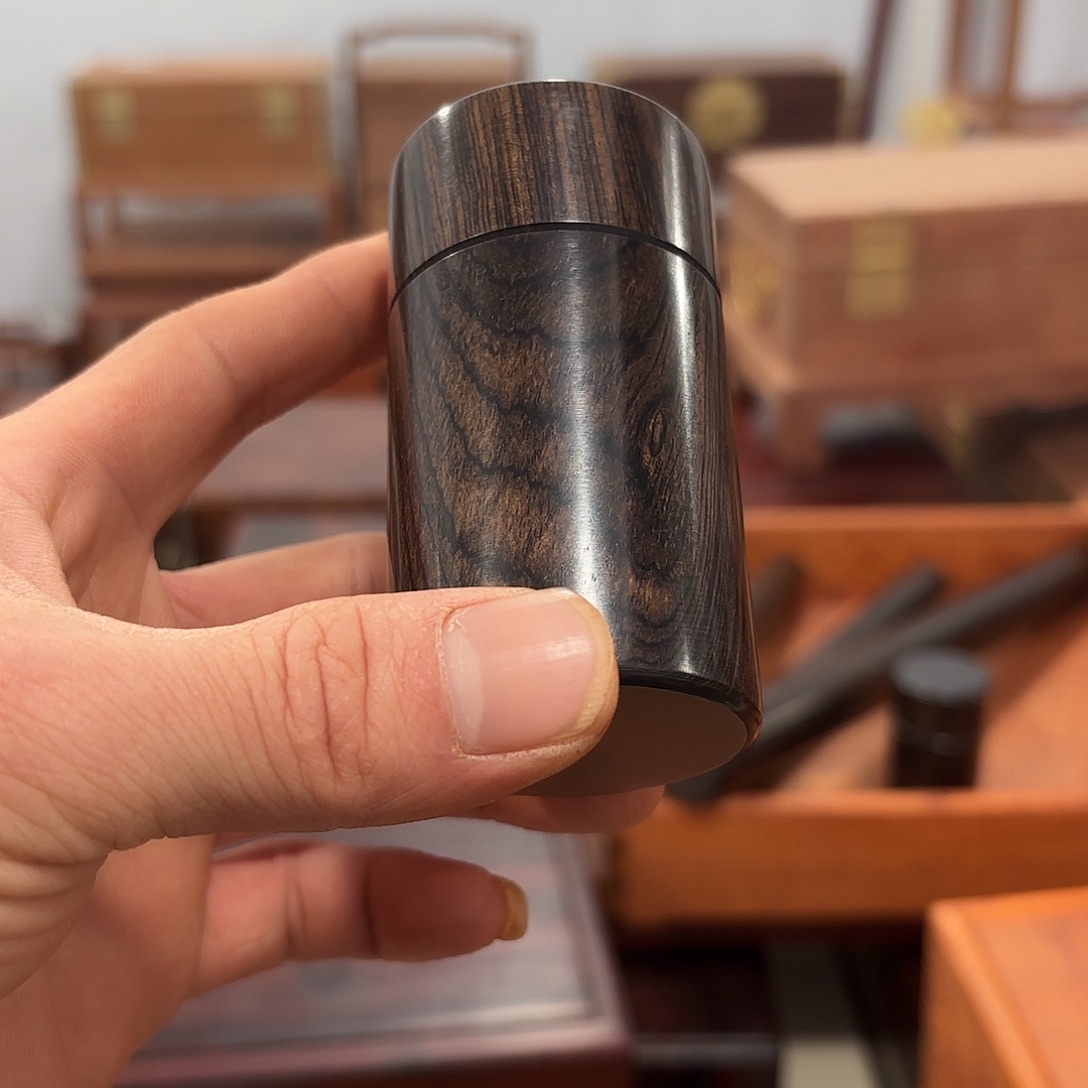 独***.木乌木牙签筒福利