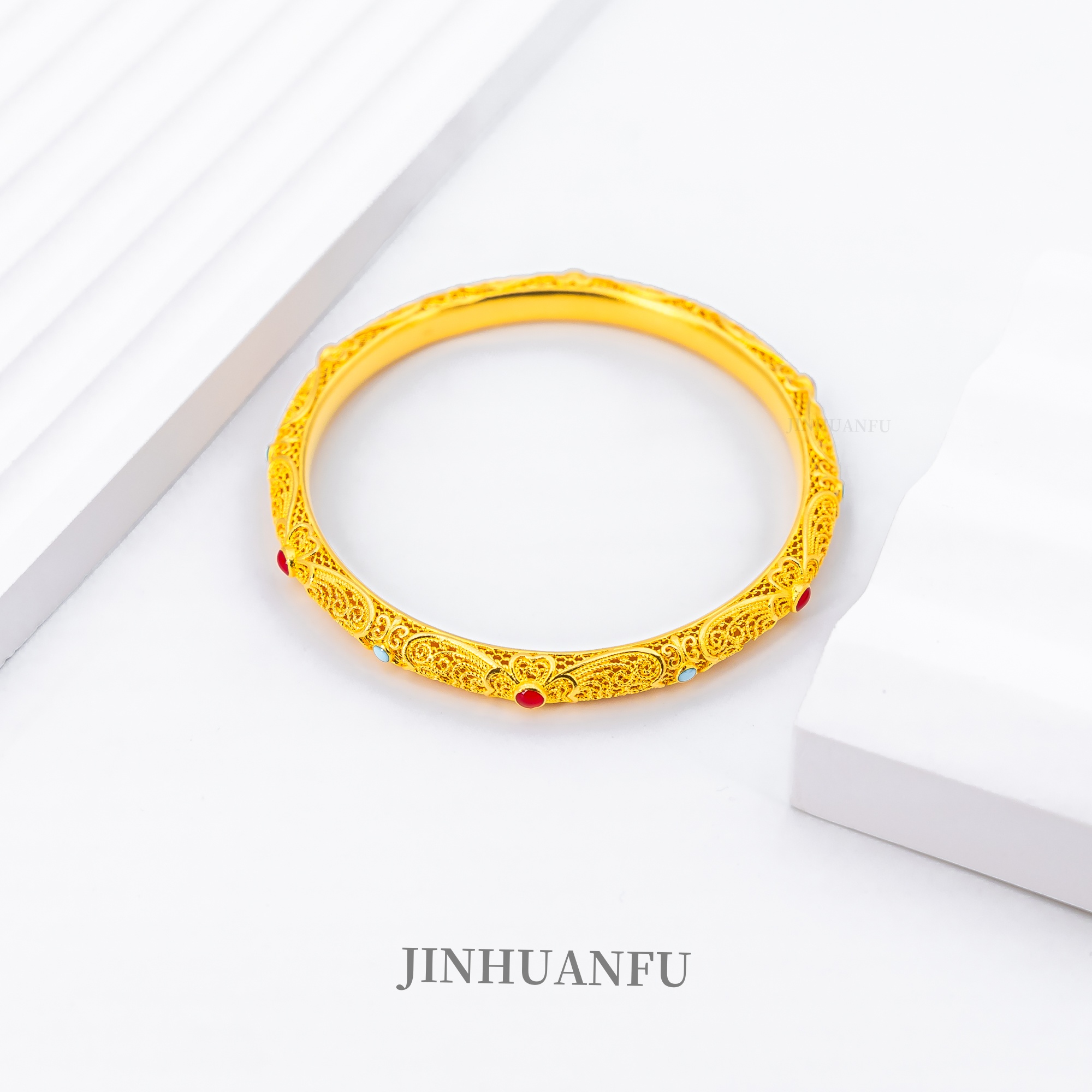 足银手镯 足银手镯 小皇后手镯爆款    厚包工艺女款手工时尚百搭