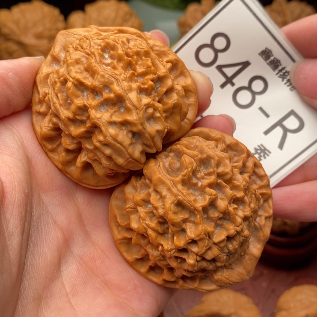 文玩核桃把件官帽48