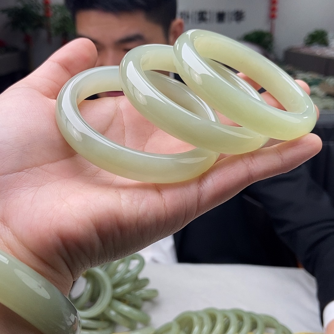 和田玉52-60颜色多样性发拍一发一未镶嵌