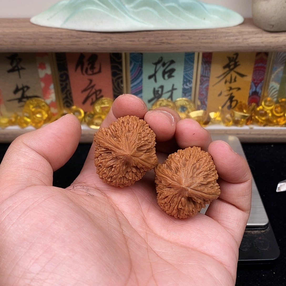 南***牛文玩核桃把件大蒜头