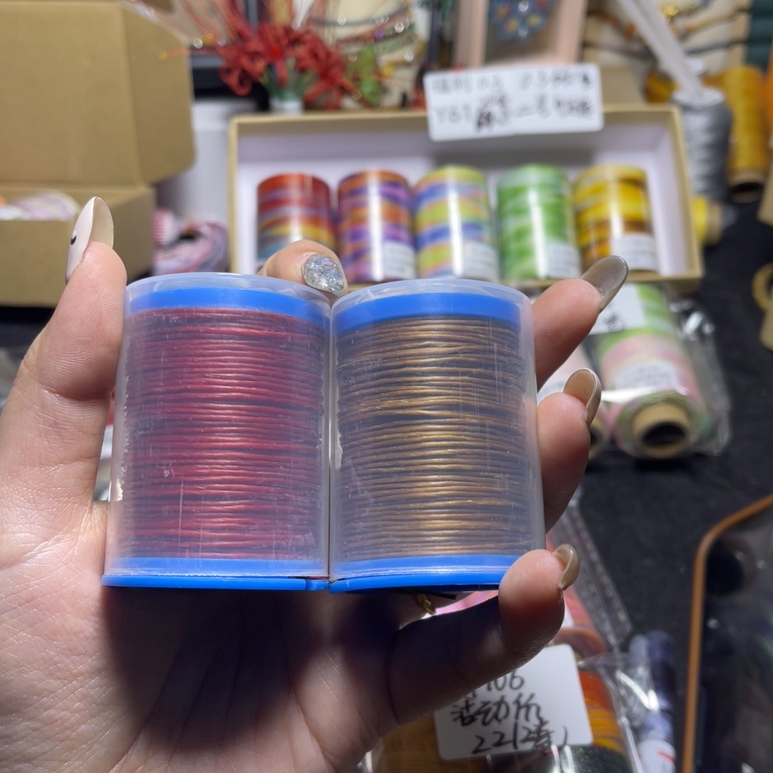 腈纶1.0高光泰蜡2卷中国红老金色