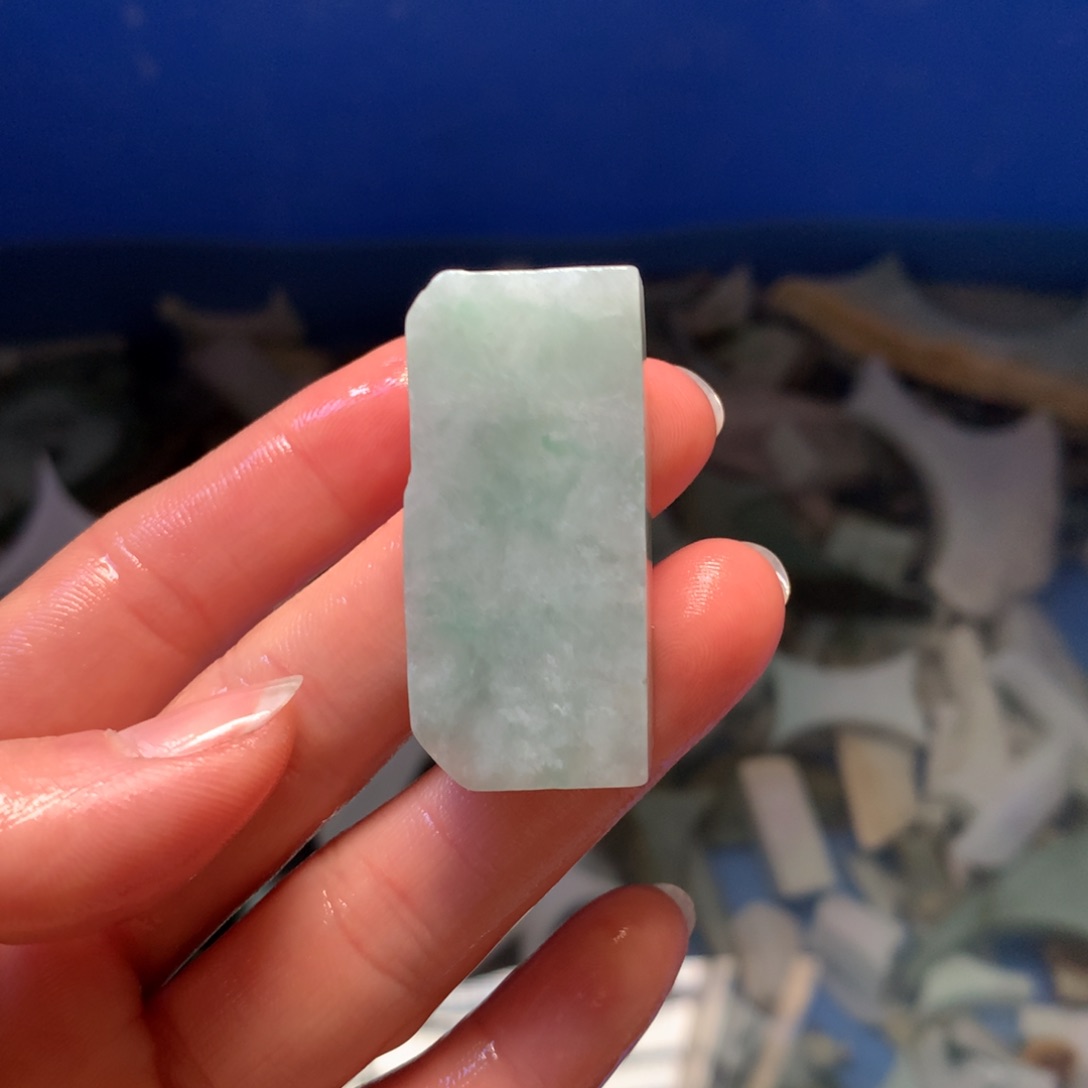 翡翠裸石翡翠边角料