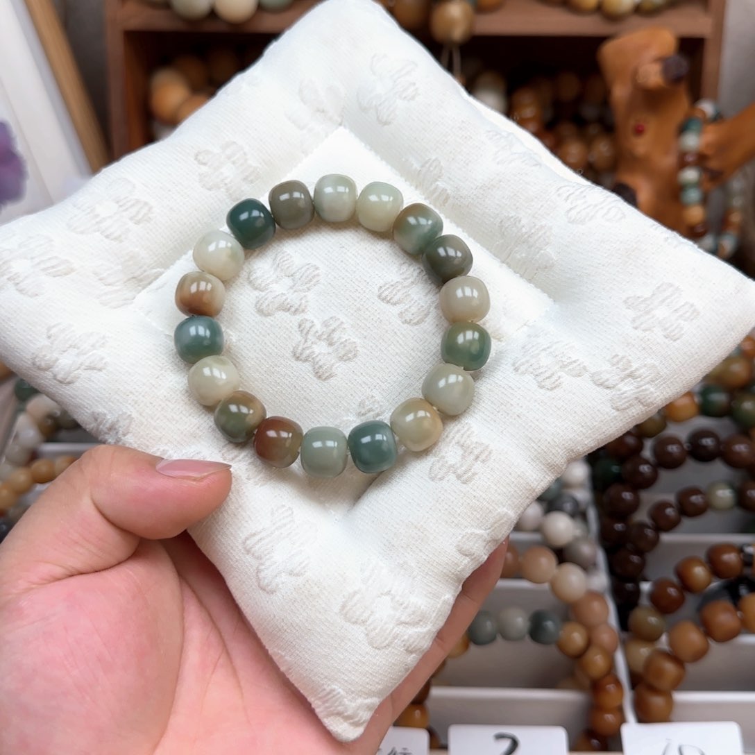 菩提根/象牙果吊坠小青柠12