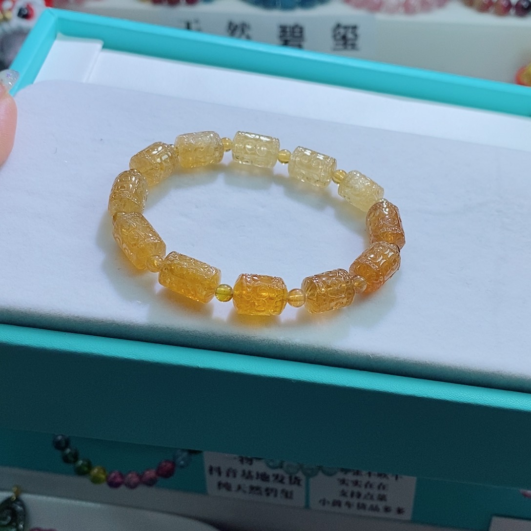 碧玺手链未镶嵌碧玺手链