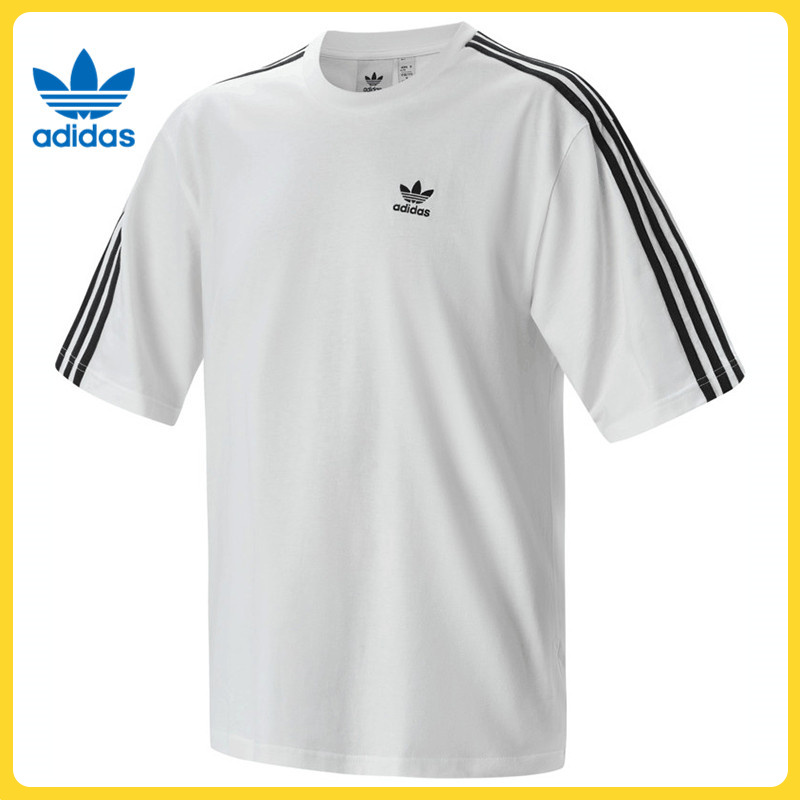 adidas Originals阿迪三叶草男子Oversize tee圆领短T恤IZ2474