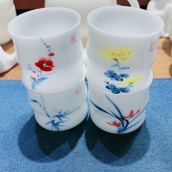 杯4个高冰95cc手绘11111111