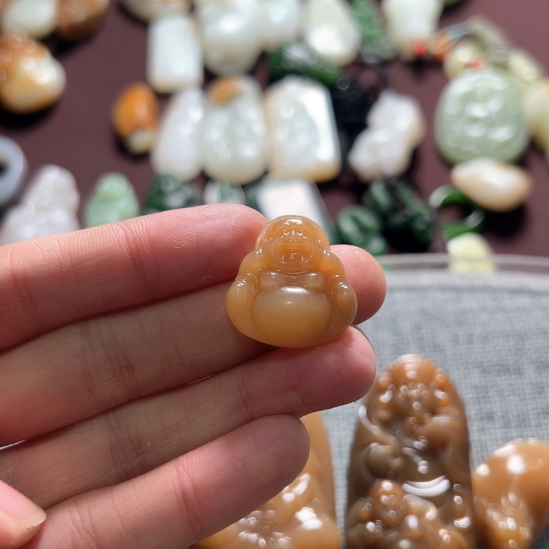 和田玉挂件未镶嵌