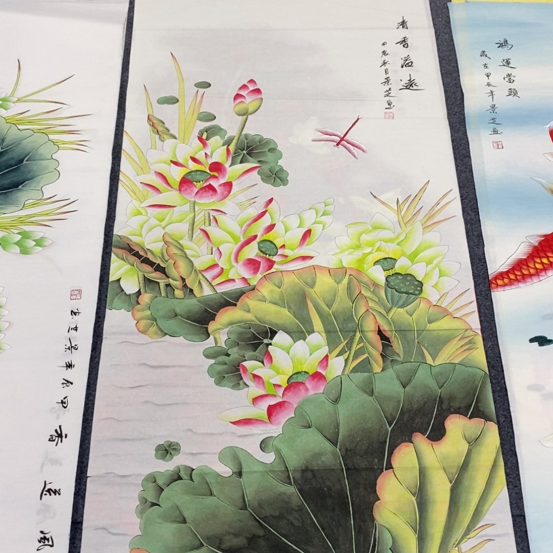 国画140✖️70工笔画画画画画画画画