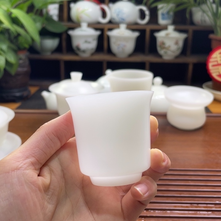 【闪购商品】无***来德化白瓷璞玉客杯84343494944