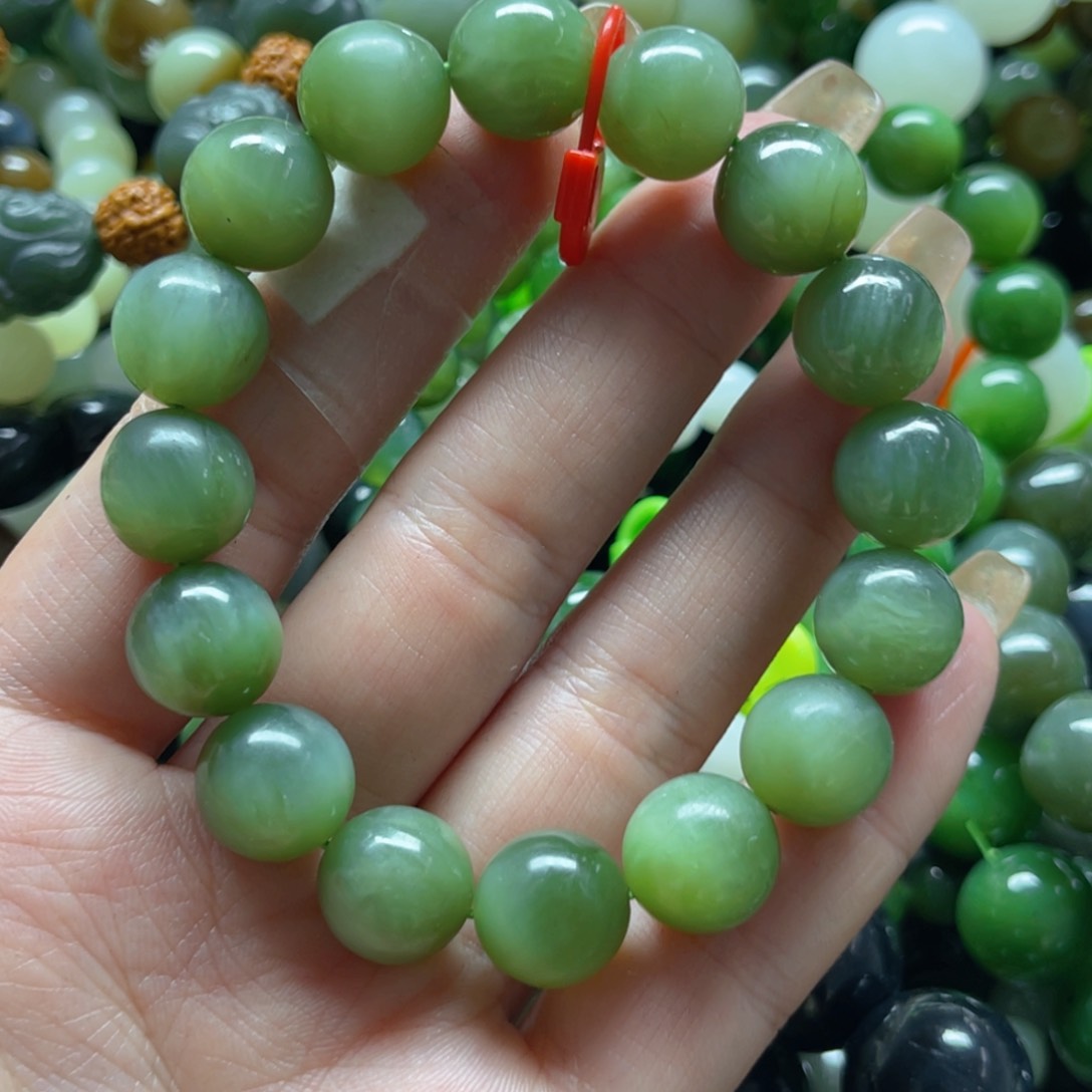 和田玉手链未镶嵌