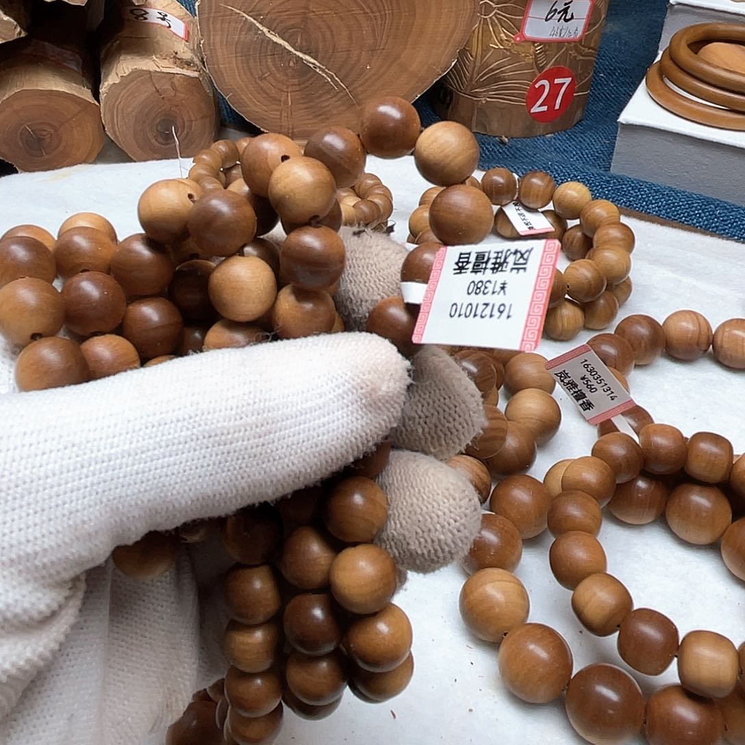 檀香木手串/手链W****e印度老山檀香16号10/108