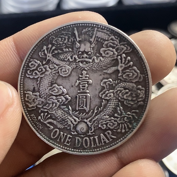 银Ag900C**n高仿工艺品曲须龙