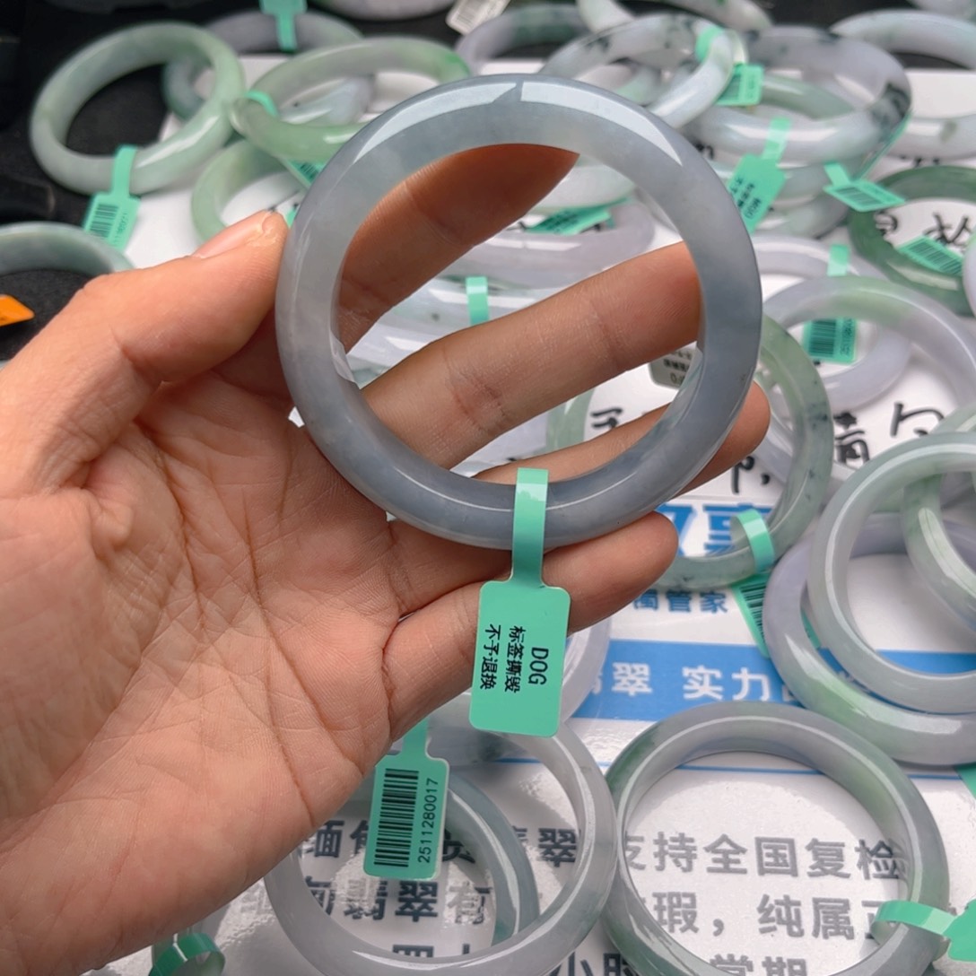 未镶嵌手镯翡翠5960。187