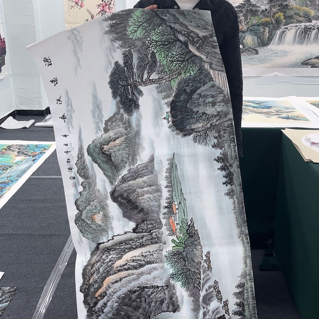 国画宣纸国画纯手绘