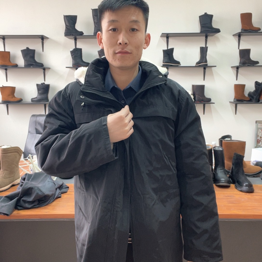 羊皮大衣男士穿的