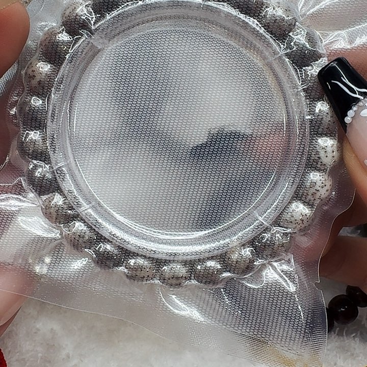 星月菩提手串404高端黑灰星月菩提98桶单圈