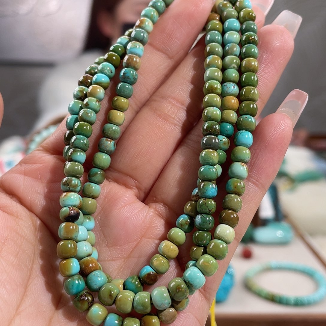 寡***人绿松石未镶嵌炫彩108