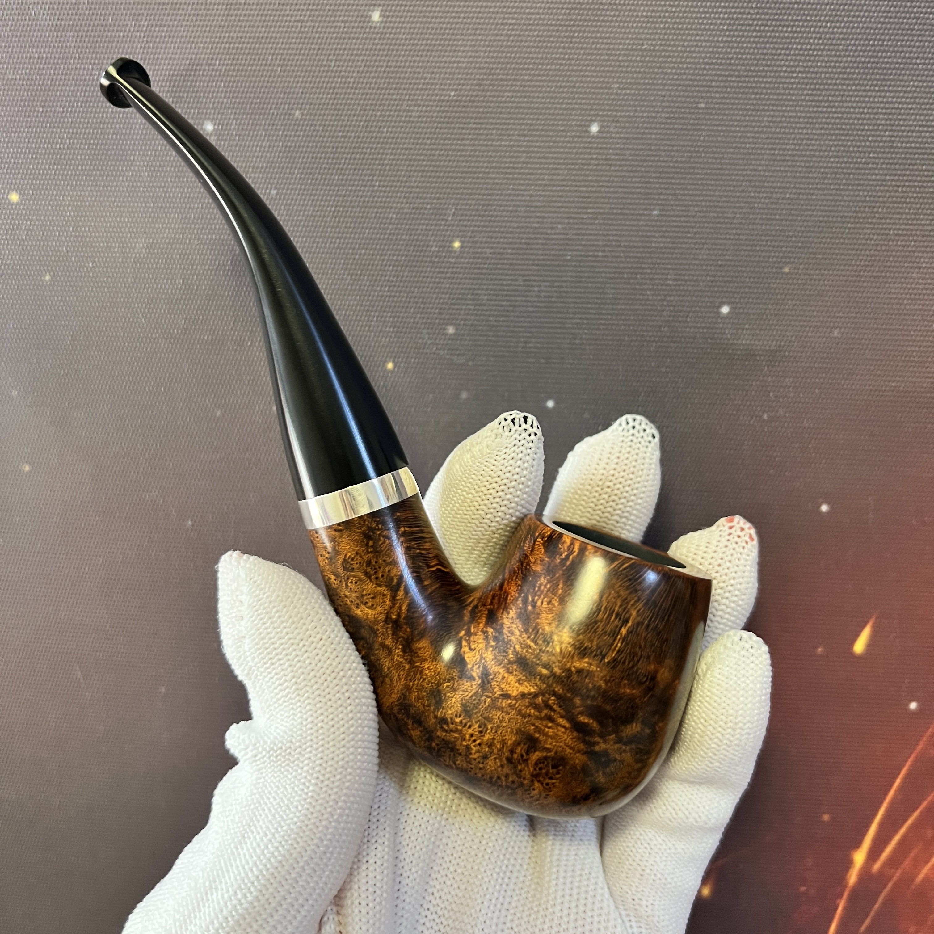 （银圈福尔摩斯）孤度设计.体验感非常好.精致美观