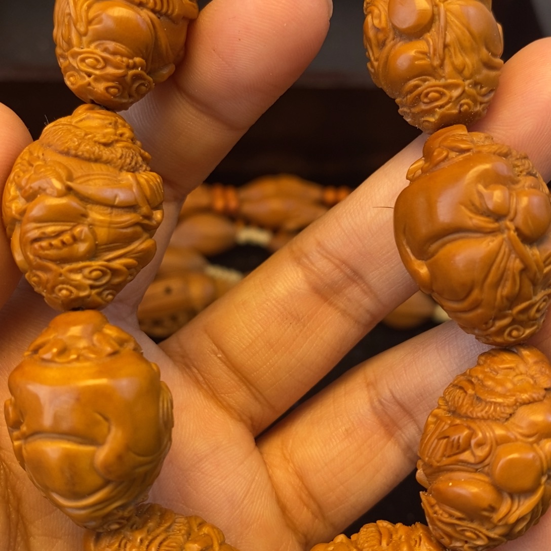 橄榄核手串/手链钟馗