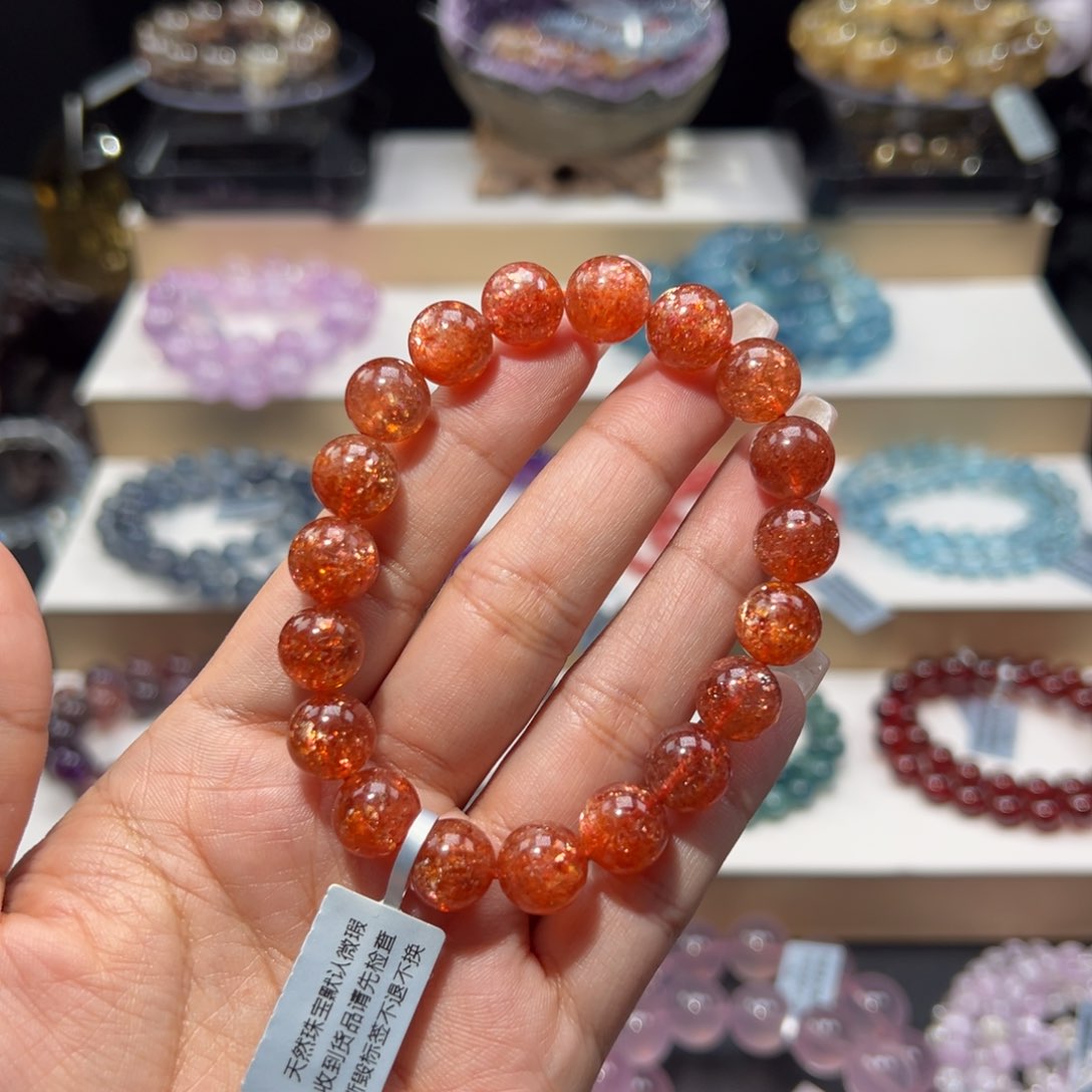 手串未镶嵌长石_****?金太阳10.7m m