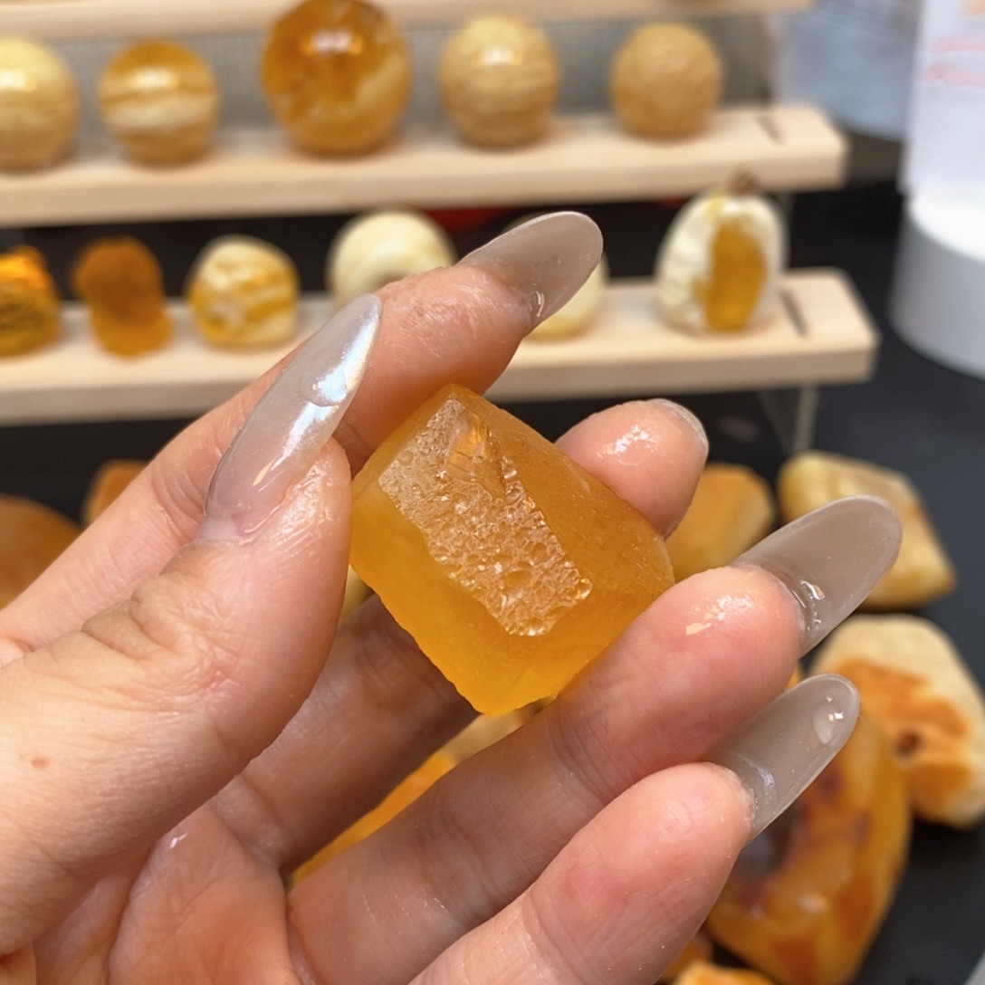 定制琥珀未镶嵌未*゜天然蜜蜡原石加工不退不换
