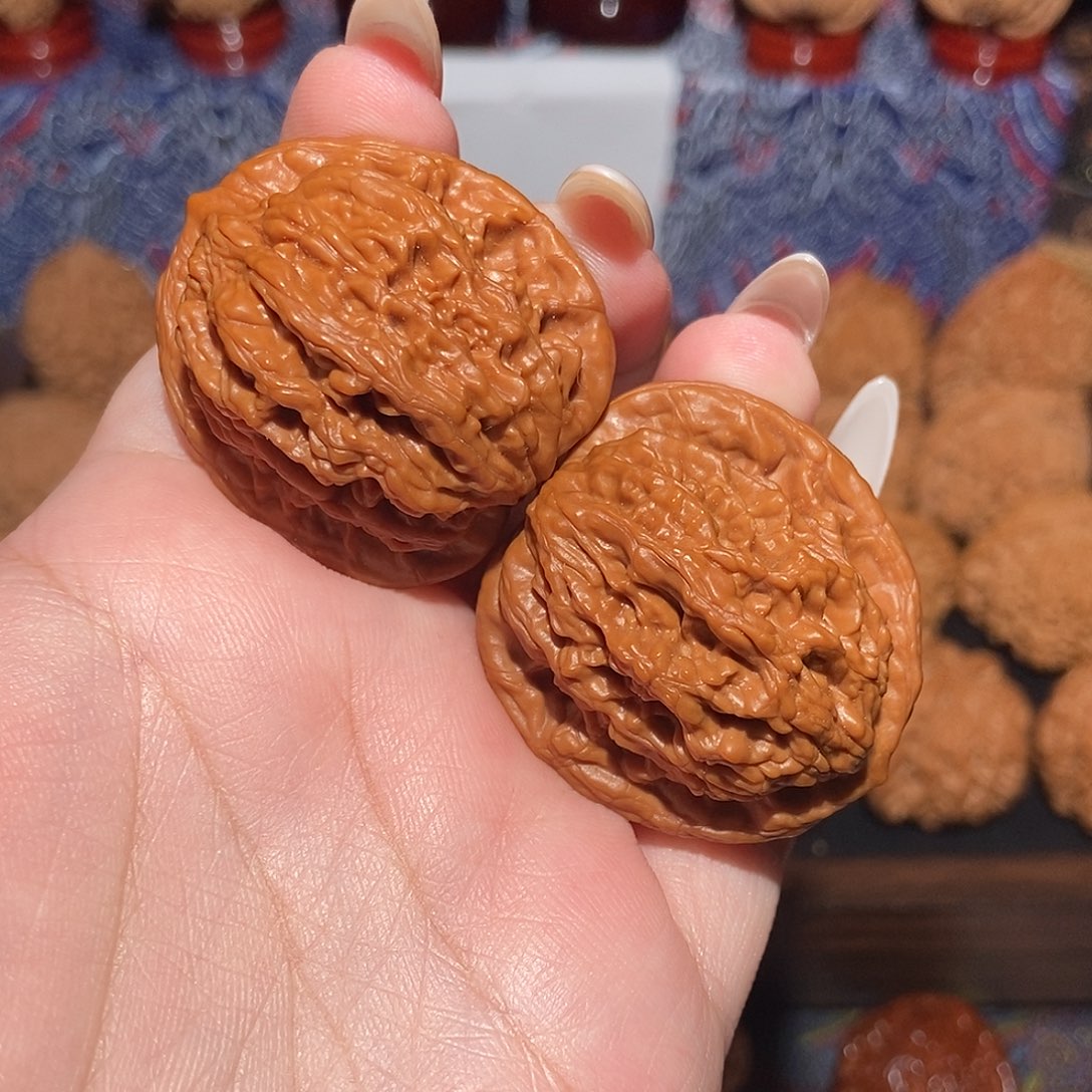 吊坠文玩核桃虎头37