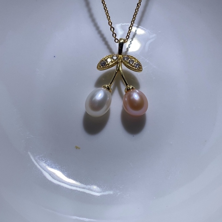 未镶嵌项链淡水珍珠