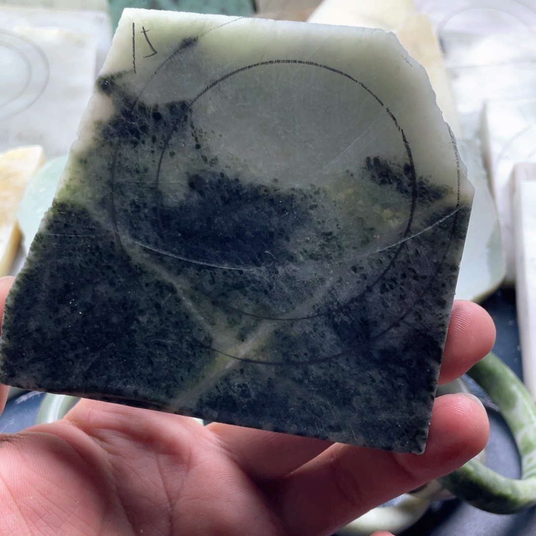 独山玉定制手镯未镶嵌