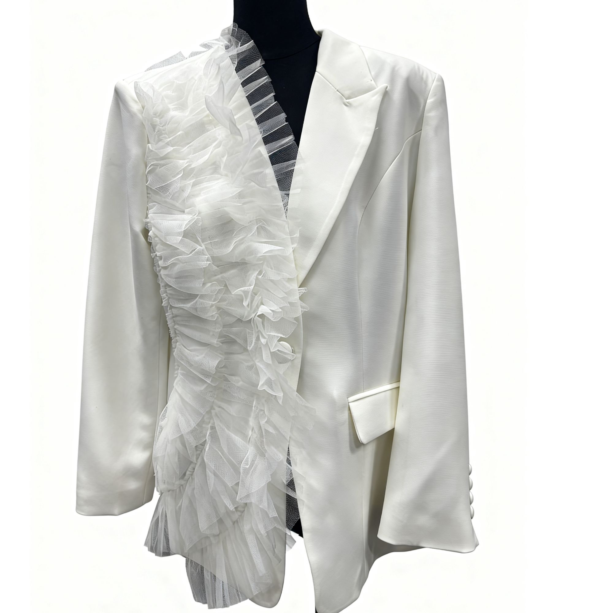 女常规款修身型休闲西装设计师上衣时尚修身