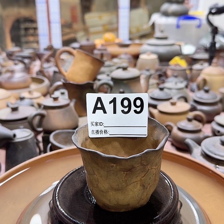 紫砂茶壶坭兴柴烧