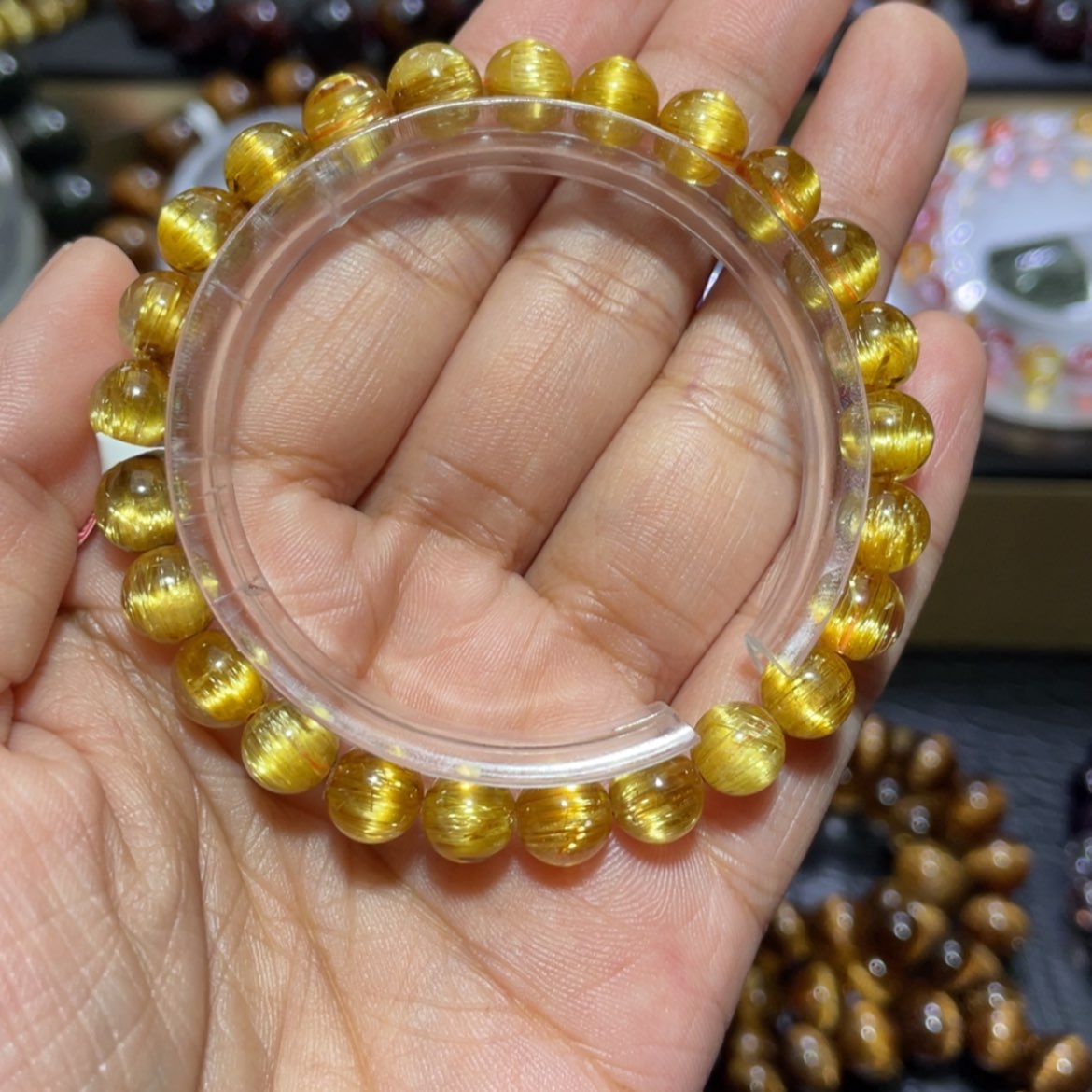 【闪购商品】水晶手串未镶嵌钛晶手串