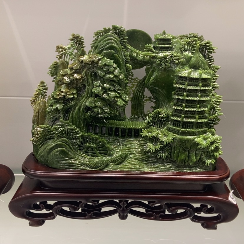 【闪购商品】未镶嵌蛇纹石玉（覆膜）珠宝奇石