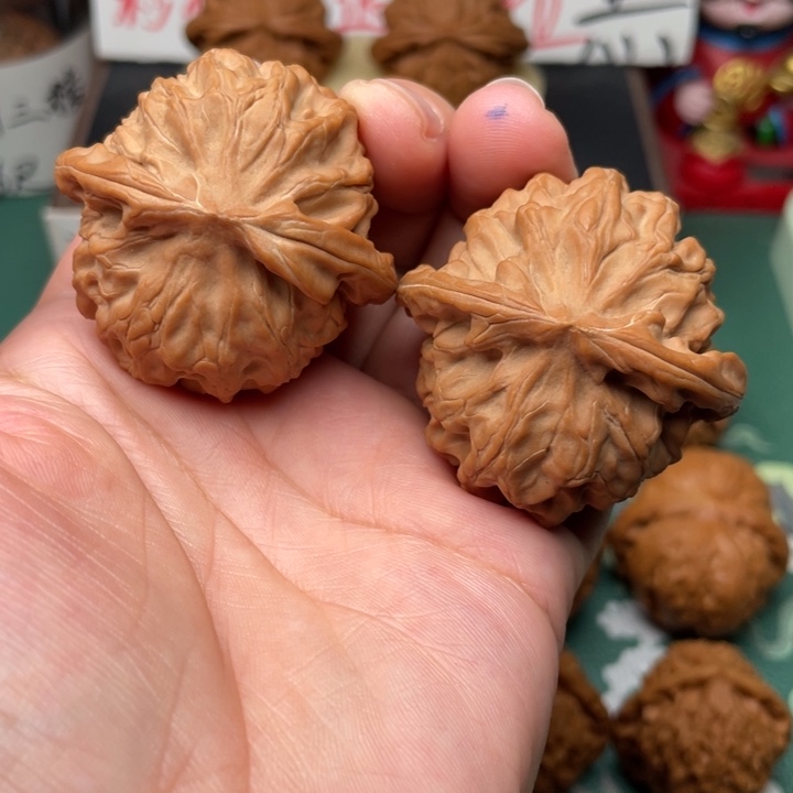 【闪购商品】文玩核桃吊坠风**起44全品龙鳞