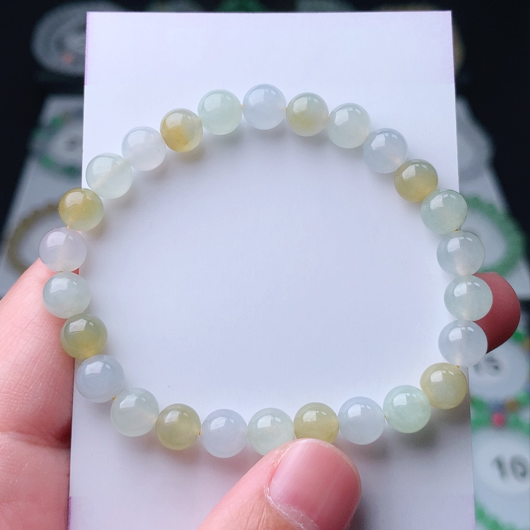 翡翠手串未镶嵌翡翠