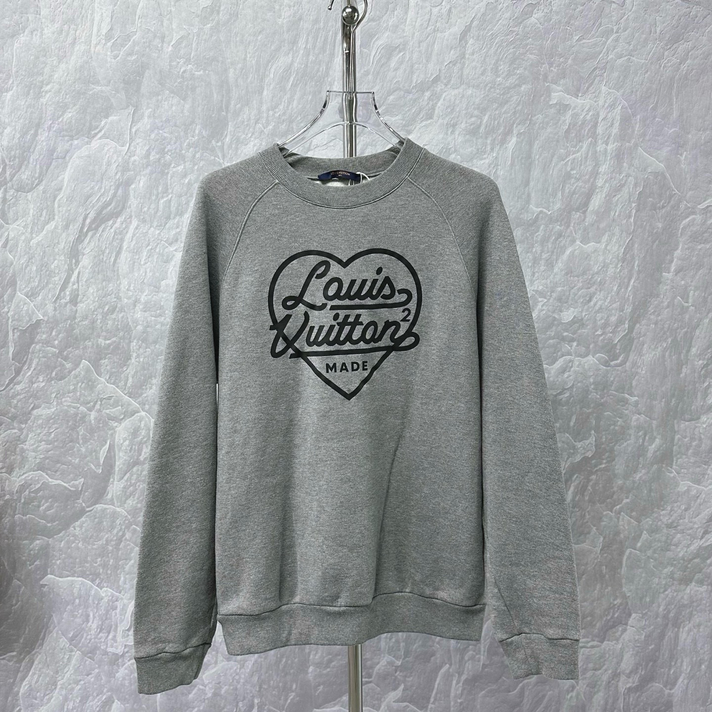 99新 LouisVuitton/路易威登 nigo联名 爱心印花卫衣 XL码J01145