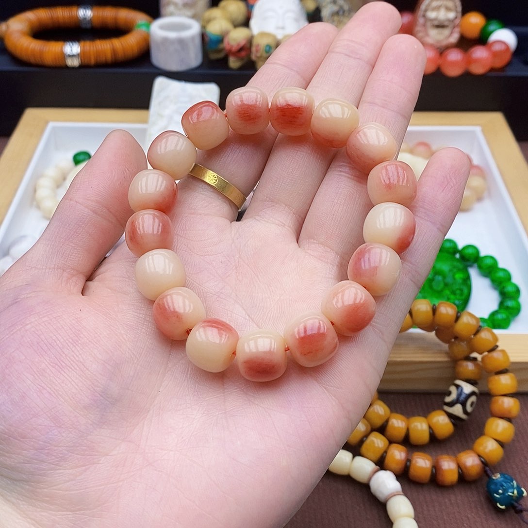 驼骨手串/手链14mm血料驼骨