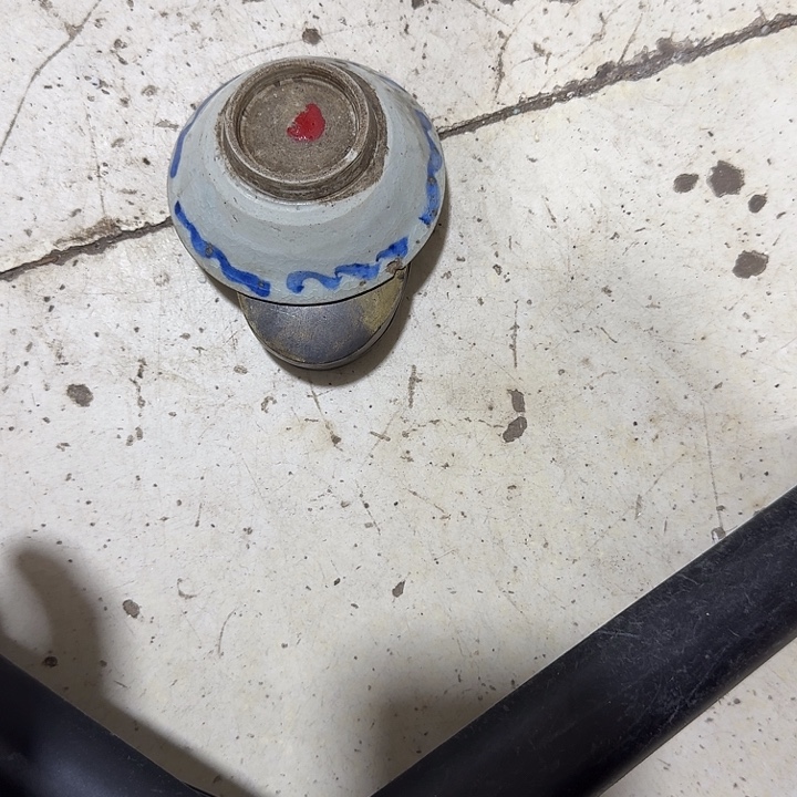 篆***刀摆件陶攀登高峰艺术瓷器碗