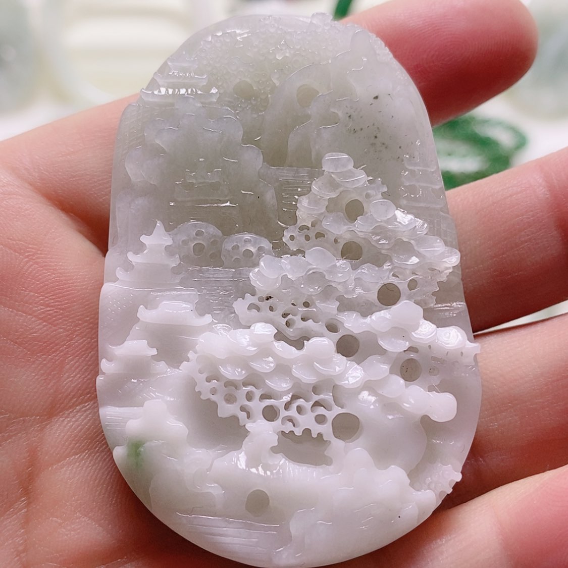 【闪购商品】独山玉挂件未镶嵌