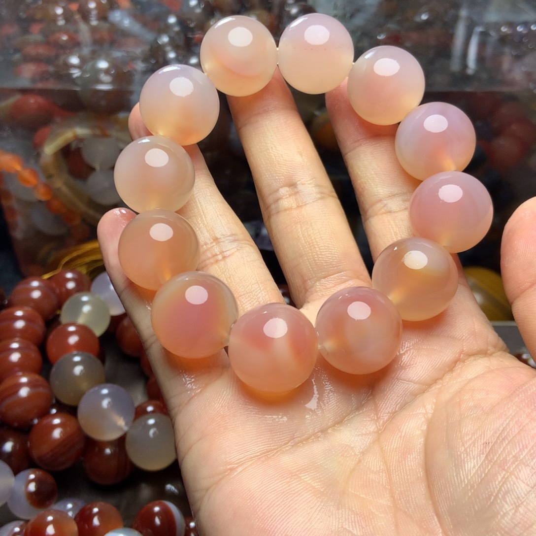 玛瑙/玉髓未镶嵌手串