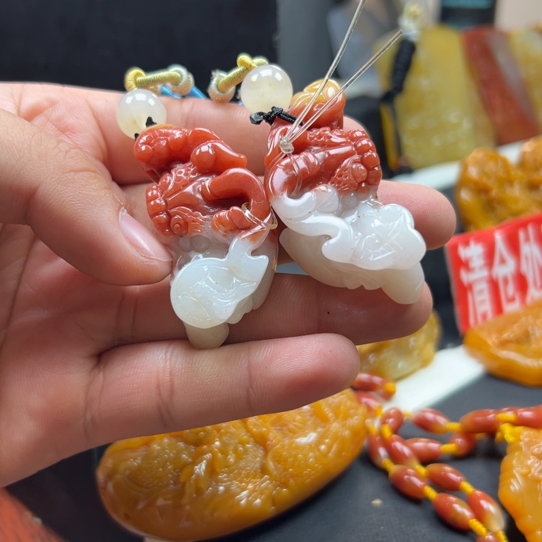 石英质玉（黄龙玉）未镶嵌hly