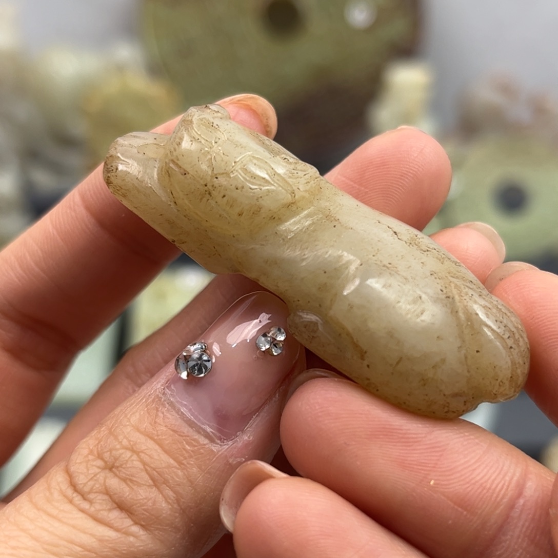 和田玉未镶嵌颈饰鉴古藏珍鉴古藏珍