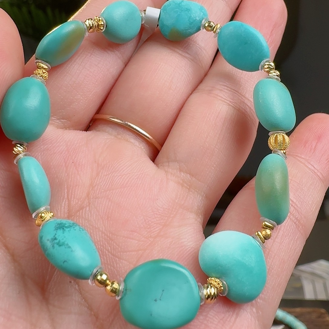 绿松石珠宝奇石未镶嵌