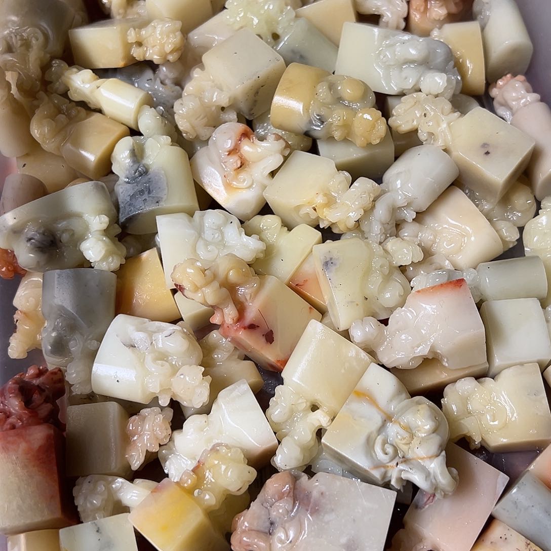 寿山石寿山石芙蓉石随机10方