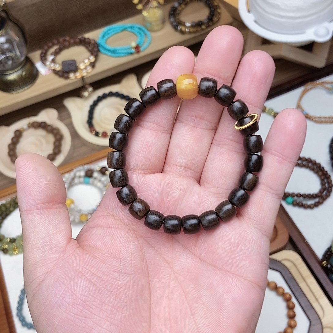 未镶嵌六道木手串